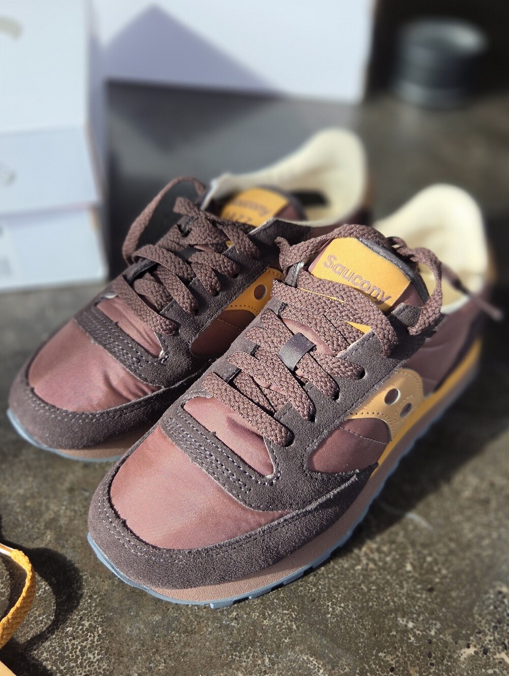 Saucony JAZZ Original - 6 Womens - 4.5 Mens - Brown/Rust - NEW IN BOX
